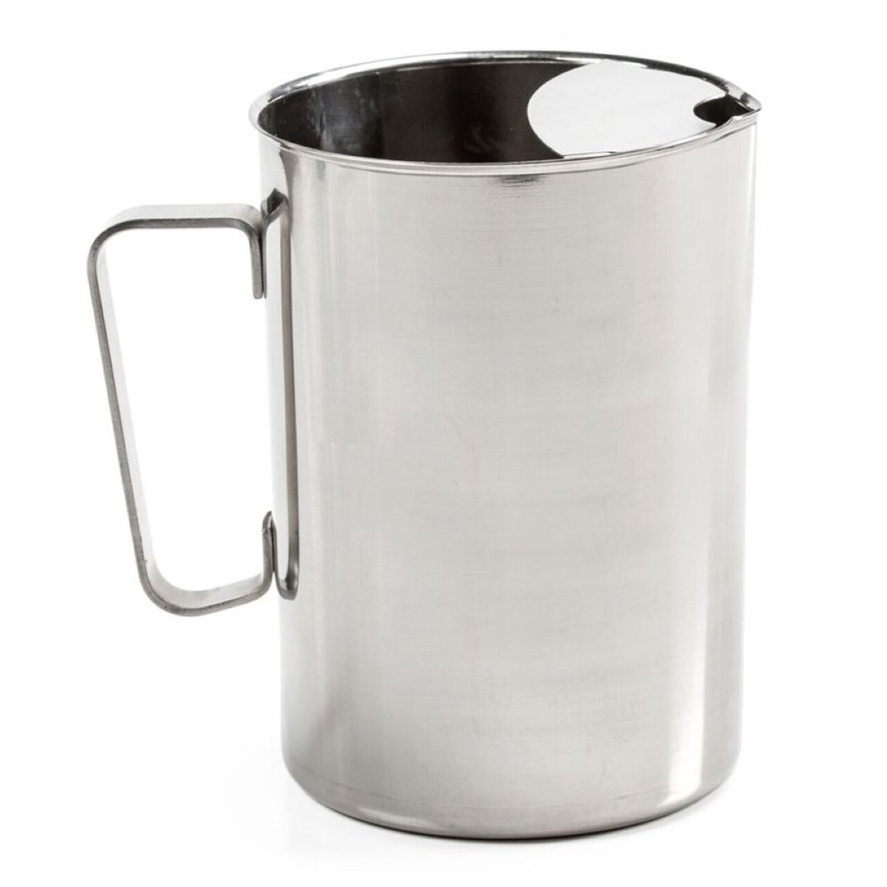 Lindy's Stainless Steel Pitcher, Retro Style with Ice Guard for Servings Drinks